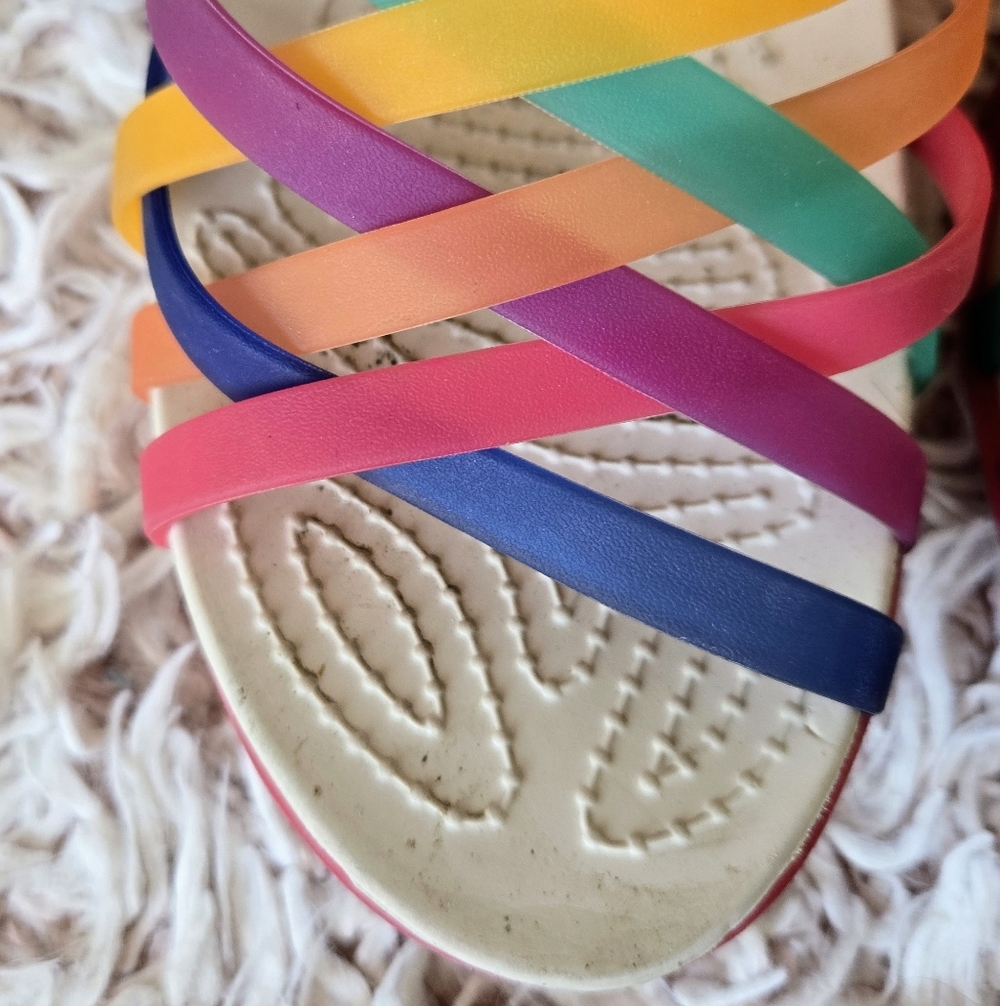 🌈CROC Colorful Summer Sandals - Picture 2 of 5